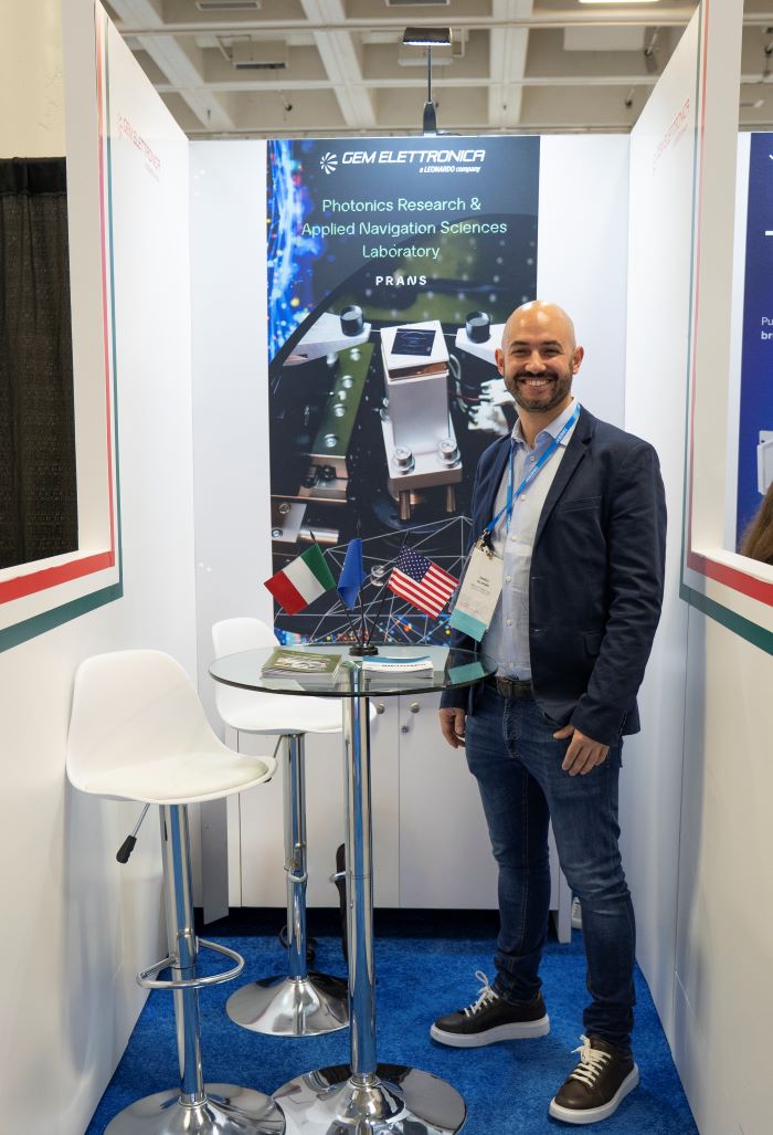 PhotonicWest3 Daniele Palaferri senior expert in GEM at Photonic West San Francisco